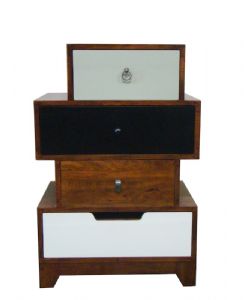 Abode Vintage Multi Drawer Side Table